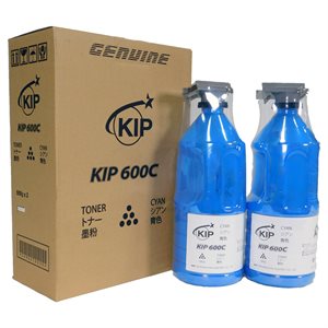 KIP 600/700 Cyan Toner  (Box of 2) [Z480970021]