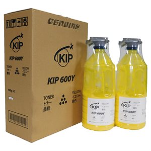 KIP 600 Yellow Toner  (Box of 2) [Z480970040]