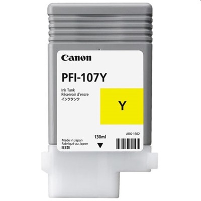 Canon INK PFI107Y YELLOW DYE 130 ML (6708B001)