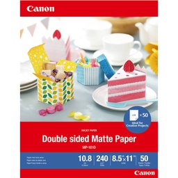 [6527310] Canon Double Sided Matte Photo Paper/20 Sheets (4076C004)