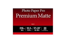 [5984331] Canon PM101 17 X 22 PAPER PREMIUM MATTE(20ST) (8657B016)