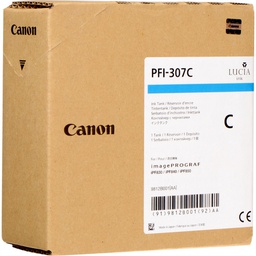 [5505307] Canon INK PFI 307 CYAN 330ML (9812B001)