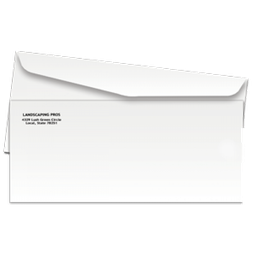[REP-ENVB-NWIN] #10 Printed Envelope (Black &amp; White)